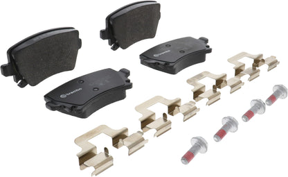 BREMBO P85073 Brembo P85073 Low-Met Rear Disc Brake Pad Set AUDI/AUDI (FAW)/SEAT/SKODA/SKODA (SVW)/VW/VW (FAW)/VW (SVW) OE# 3C0698451D