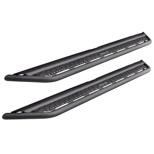 GO RHINO D64436T Go Rhino Dominator Xtreme D6 SideSteps Sidestep & Brackets | Mild Steel, Textured Black | D64436T | Fits 2022-2024 Toyota Tundra Crew Max Pickup