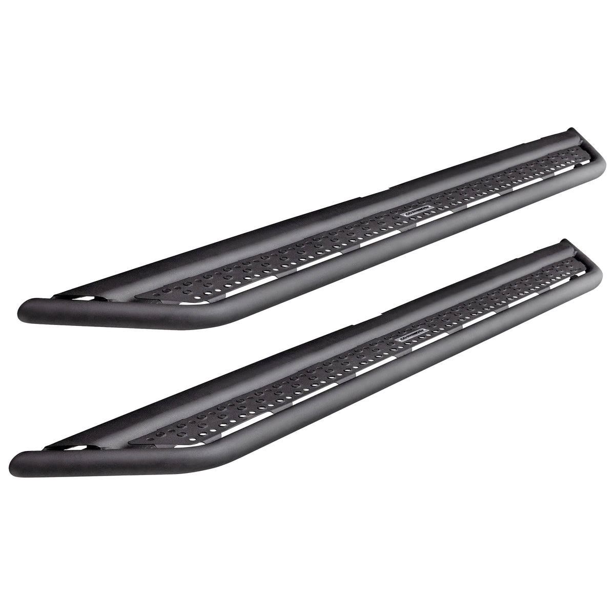 GO RHINO D60368T RealTruck Dominator Xtreme D6 SideSteps Sidestep & Brackets | Mild Steel, Textured Black | D60368T | Fits 2019-2026 Ford Ranger Crew Cab Pickup