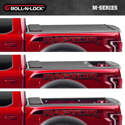 ROLL N LOCK LG135M RealTruck Roll-N-Lock M-Series Retractable Truck Bed Tonneau Cover | LG135M | Fits 2022 - 2025 Ford Maverick 4' 6" Bed (54.4")