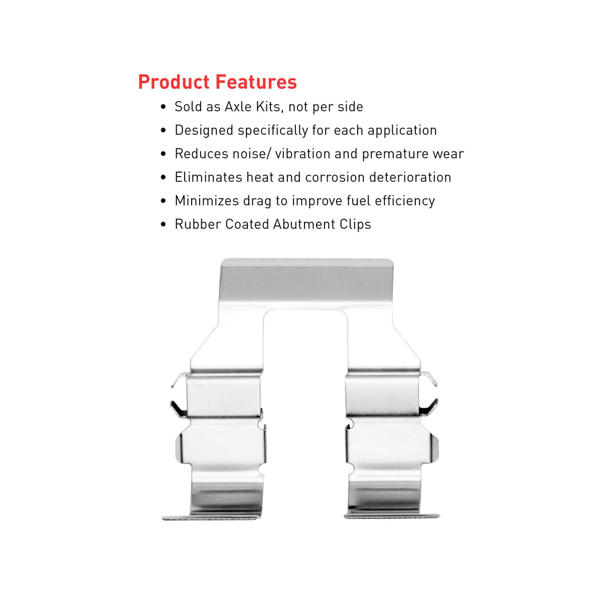 Dynamic Friction 6612-74007 DFC Front Brake Kit