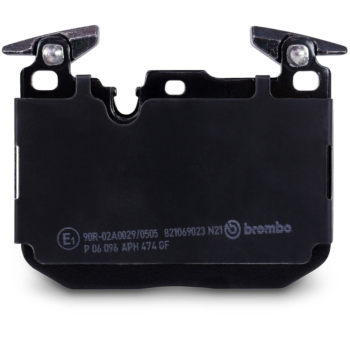 BREMBO P06096 Brembo P06096 Low-Met Front Disc Brake Pad Set BMW OE# 34116878882