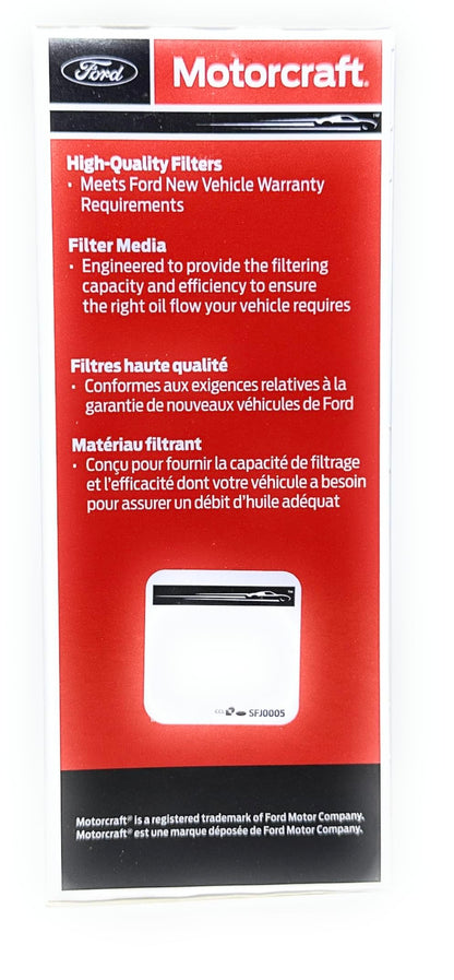 Motorcraft FL2062A Ford Engine Oil Filter (Pack of 6