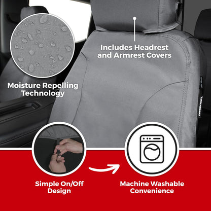 COVERCRAFT SS3514WFGY Covercraft Endura Waterproof SEATSAVER Custom - SS3514WFGY
