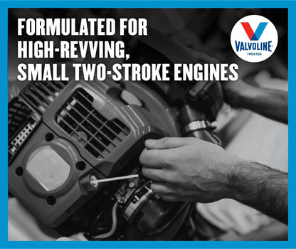 VALVOLINE 822384 Valvoline 2-Stroke Multi-Purpose TCW-3 Motor Oil 1 Quart