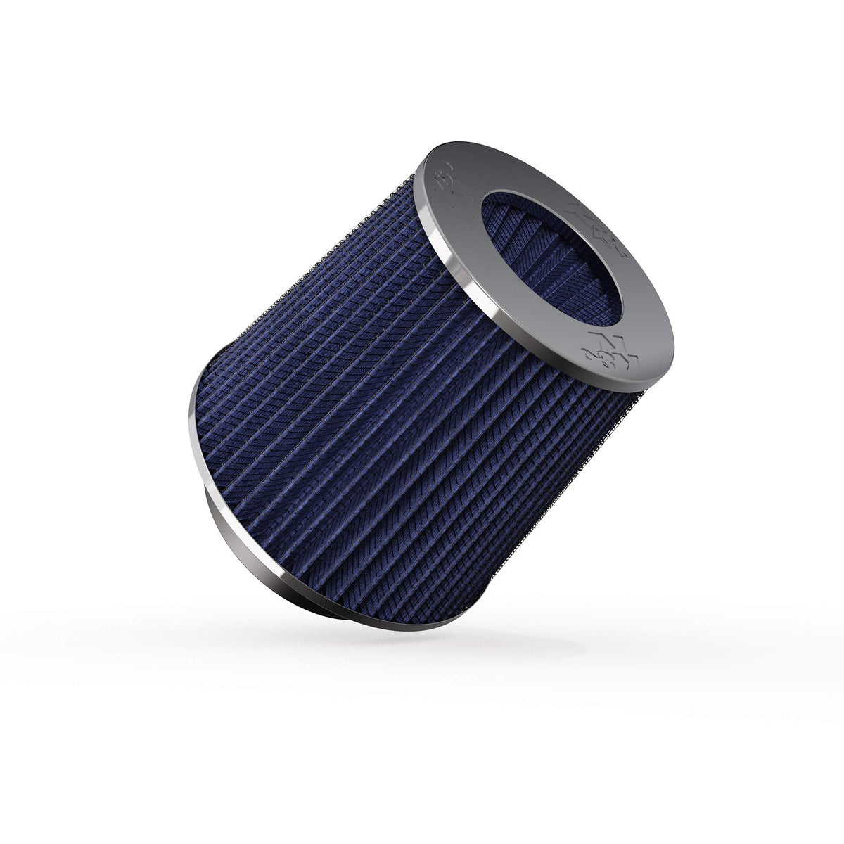 K&N FILTER RG-1001BL K&N High-Flow Original Lifetime Universal Clamp-On Air Filter: Performance, Premium, Washable: Flange Diameter: 4 In, Filter Height: 5.5 In, Flange Length: 1.125 In, Shape: Round Tapered, RG-1001BL