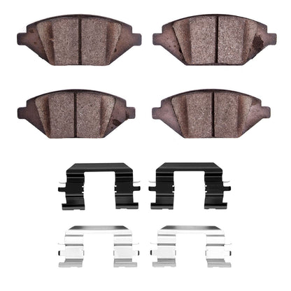 Dynamic Friction 1551-1864-01 DFC Front 5000 Advanced Brake Pads