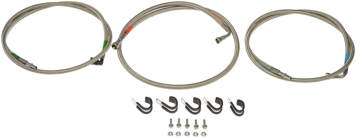 DORMAN 819-001 Dorman 819-001 Stainless Steel Braided Fuel Line Compatible with Select Buick/Pontiac Models (OE FIX)