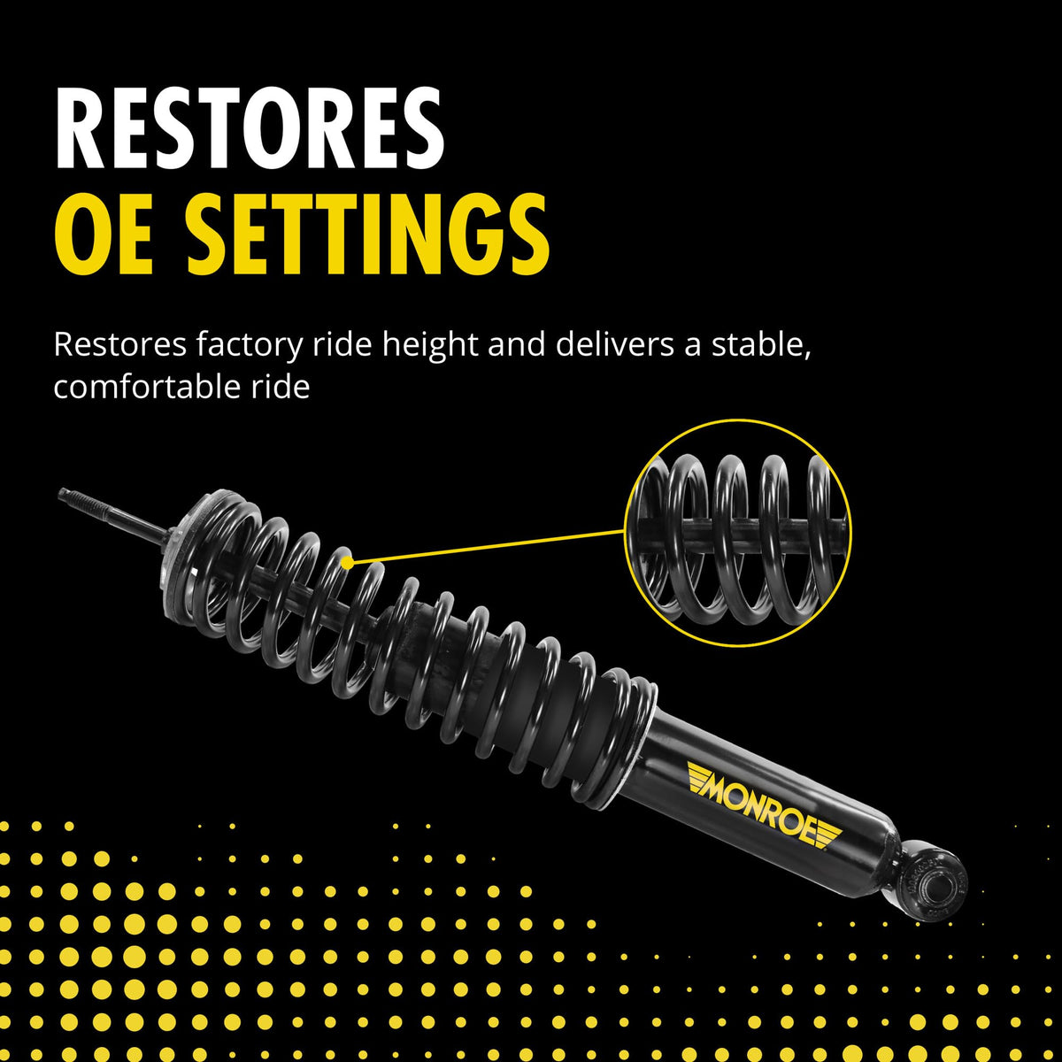 MONROE 90028C2 Monroe 90028C2 Air Spring to Coil Spring Conversion Kit for Ram 1500