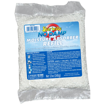 STAR BRITE 085400 STAR BRITE No Damp Moisture Absorber & Dehumidifier - Simple, Portable, Humidity Control for Boats, RVs, Seasonal Homes & More - Prevent Musty Odor & Moisture Damage