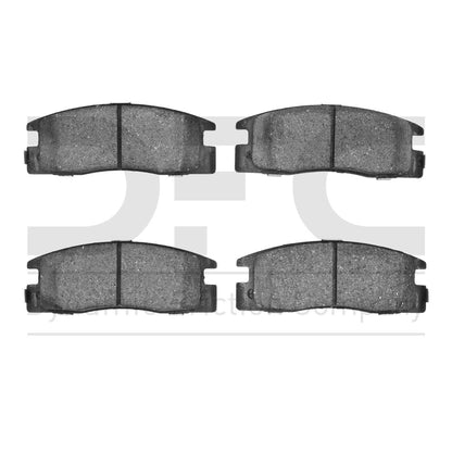 Dynamic Friction 1551-0398-00 DFC Rear 5000 Advanced Brake Pads