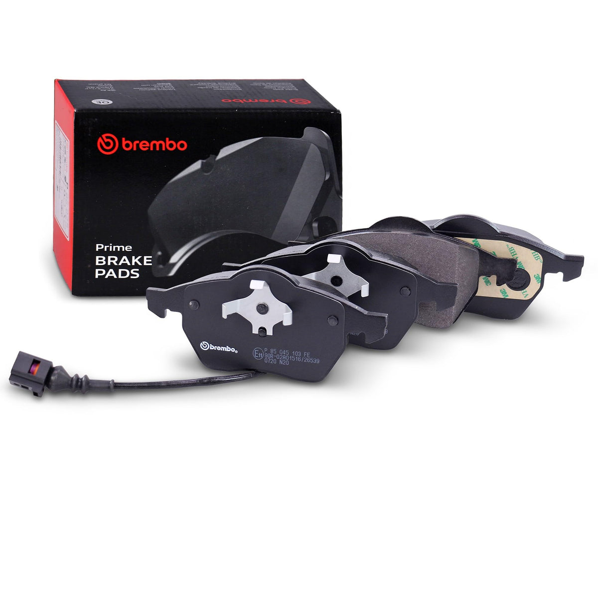 BREMBO P85045 Brembo P85045 Low-Met Front Disc Brake Pad Set AUDI/SEAT/SKODA/VW/VW (FAW)/VW (SVW) OE# 1J0698151K