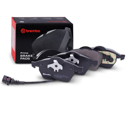 BREMBO P85045 Brembo P85045 Low-Met Front Disc Brake Pad Set AUDI/SEAT/SKODA/VW/VW (FAW)/VW (SVW) OE# 1J0698151K