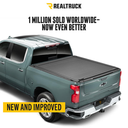 Retrax 80861 RealTruck Retrax RetraxPRO MX Retractable Truck Bed Tonneau Cover – 80861 – Fits 2022 - 2025 Toyota Tundra w/ Deck Rail System 5' 7" Bed (66.7")