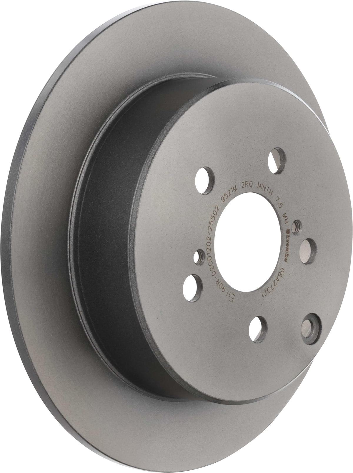 BREMBO 08A27321C02 Brembo 08.A273.21 UV Coated solid Rear Brake Rotor TOYOTA/TOYOTA (FAW) OE# 4243147030
