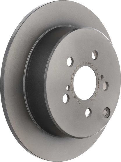 BREMBO 08A27321C02 Brembo 08.A273.21 UV Coated solid Rear Brake Rotor TOYOTA/TOYOTA (FAW) OE# 4243147030