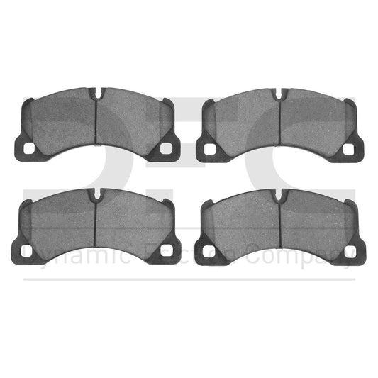 Dynamic Friction 1553-1349-00 ADVANCED BRAKE PADS-LOW MET