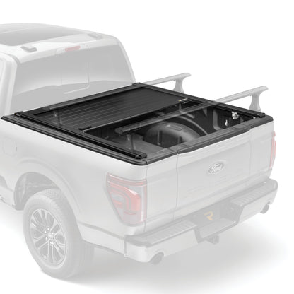 RETRAX T-80482 RealTruck Retrax RetraxPRO XR Retractable Truck Bed Tonneau Cover | T-80482 | Fits 2019 - 2025 Chevy/GMC Silverado/Sierra, w/ MultiPro/Flex tailgate (w/o factory side storage box) 6' 7" Bed (79.4")