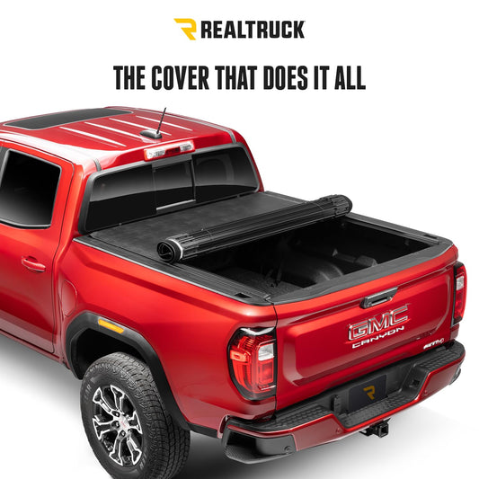 TRUXEDO 1546901 RealTruck TruXedo Sentry Hard Rolling Truck Bed Tonneau Cover | 1546901 | Fits 2009 - 2018, 2019 - 2020 Classic Dodge Ram 1500, 2010-21 2500/3500 6' 4" Bed (76.3")