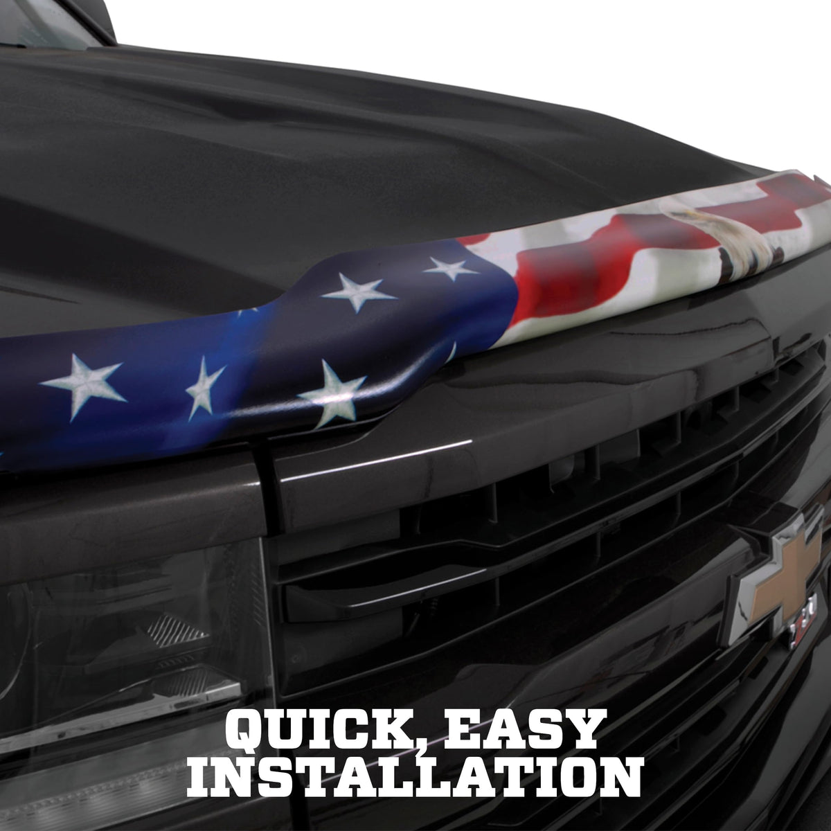 Husky Liners 2818947 Hood Protector w/American Flag