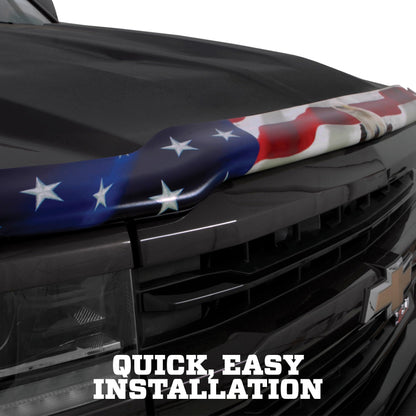 Husky Liners 2818947 Hood Protector w/American Flag