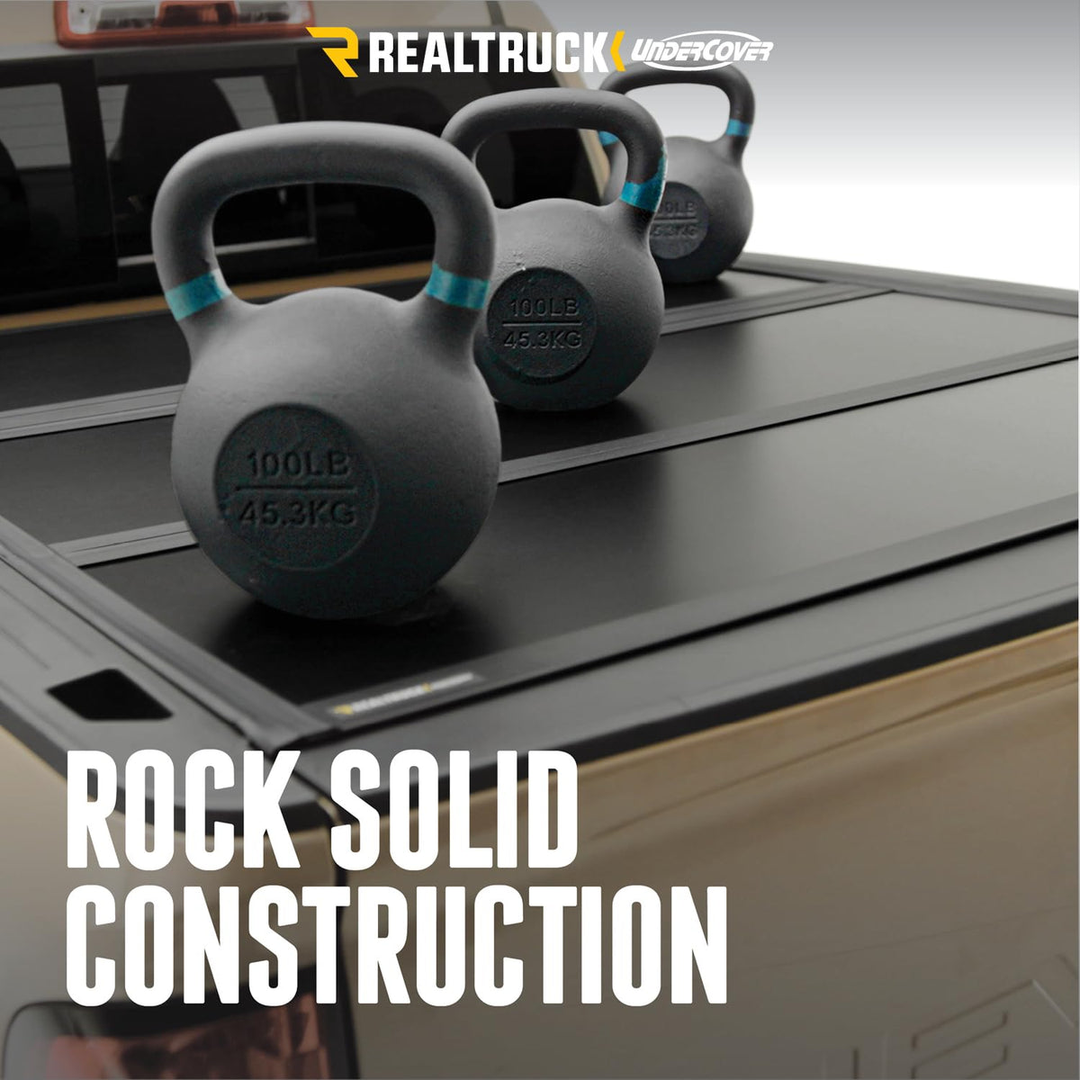 UNDERCOVER SL44002 RealTruck Undercover Select Hard Folding Truck Bed Tonneau Cover | SL44002 | Fits 2005-2015 Toyota Tacoma 5' Bed (60")