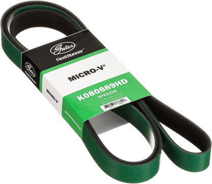 Gates K080889HD FleetRunner Micro-V Serpentine Drive Belt