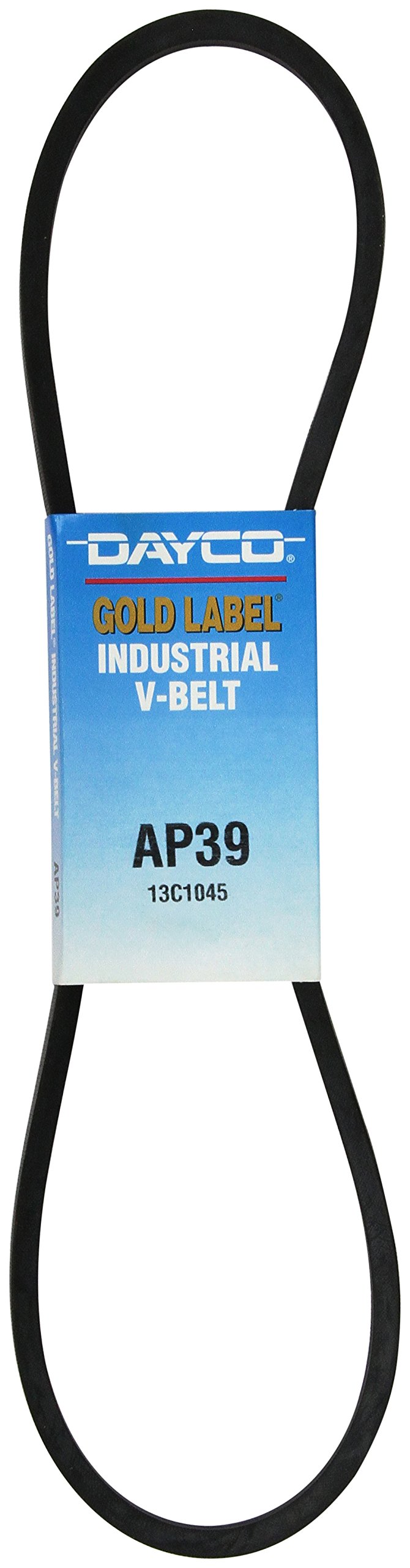 Dayco AP39 Super Blue Ribbon V-Belt, Black