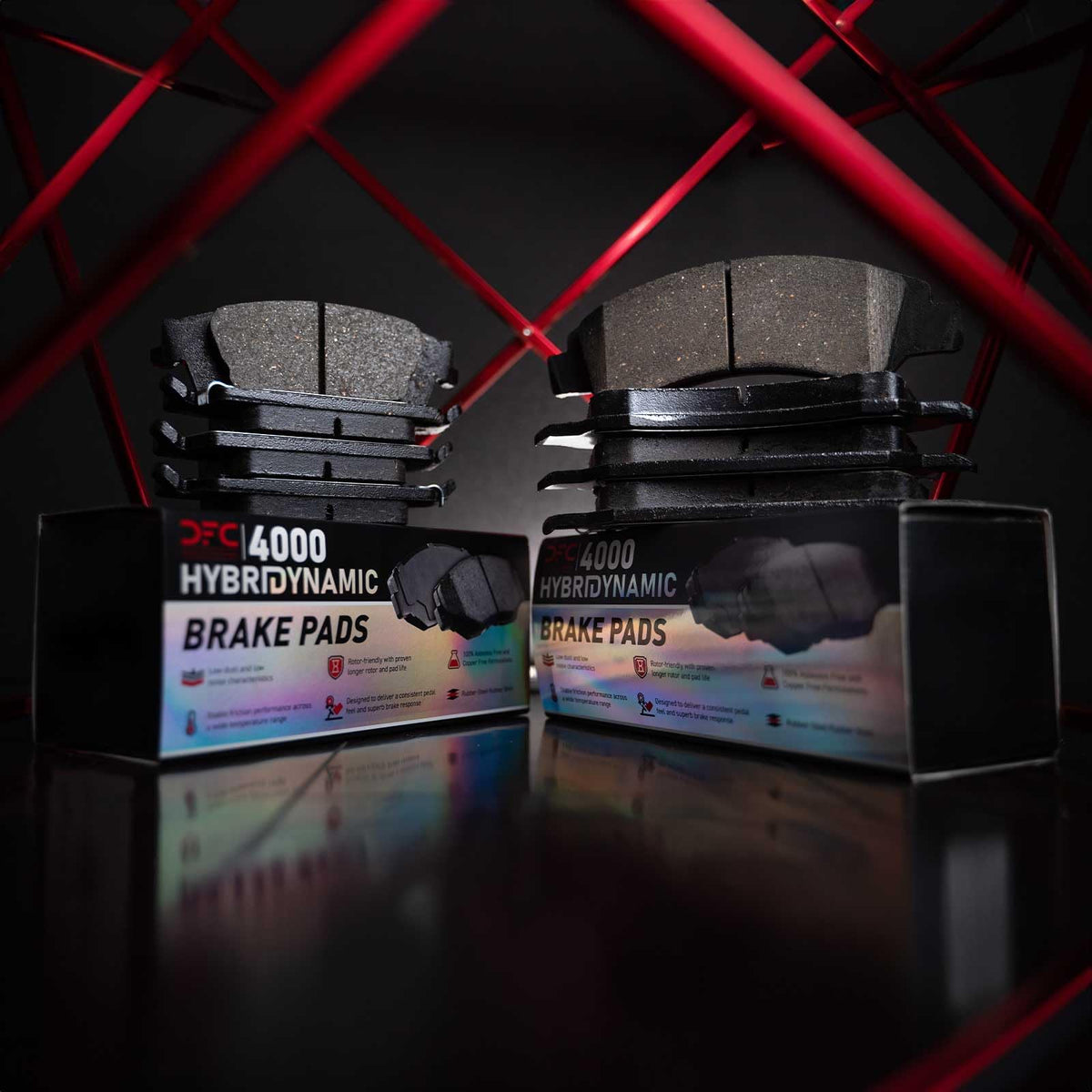 Dynamic Friction 4000-2345-00 DFC Front 4000 HybriDynamic Brake Pads