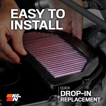 K&N HA-0120 Engine Air Filter: High Performance, Powersport