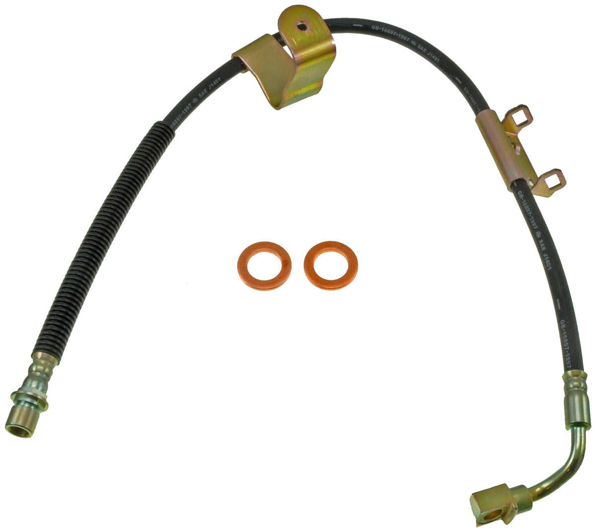 DORMAN H620052 Dorman H620052 Front Passenger Side Brake Hydraulic Hose