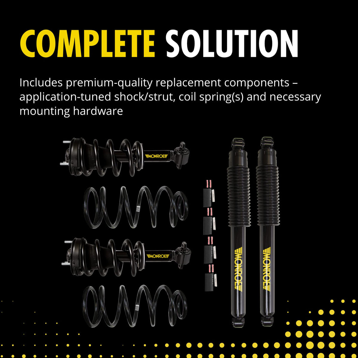 Monroe 90031C2 Active to Passive Suspension Conversion Kit