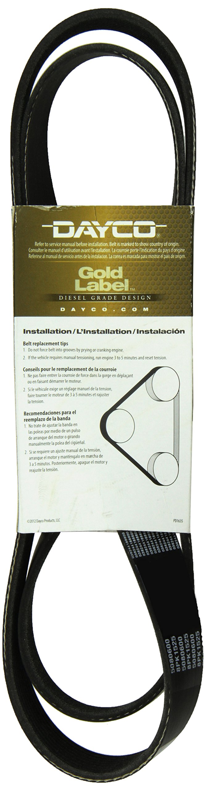 Dayco 5080600 NUMEROUS APPLICATIONS