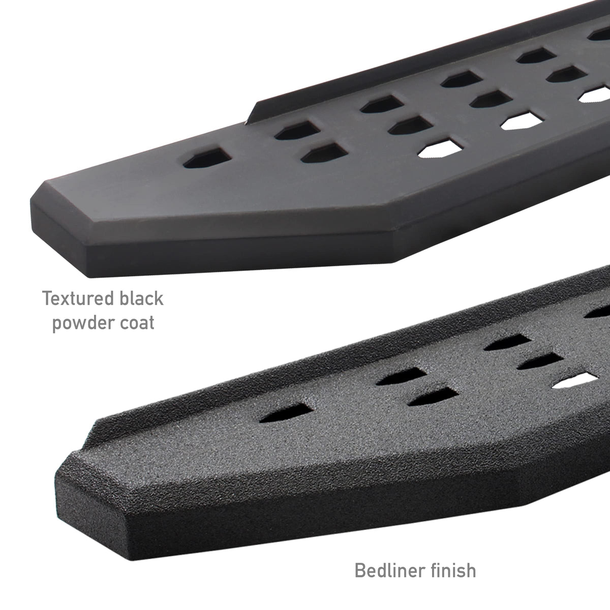 GO RHINO 69036880T RealTruck RB20 Running Boards & Brackets | Galvanized Steel, Protective Bedliner Coating | 69036880T | Fits 2019 - 2026 Ford Ranger Crew Cab Pickup