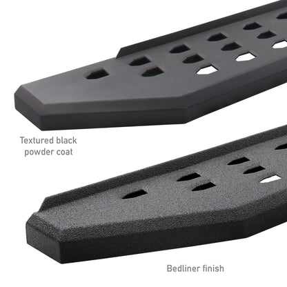 GO RHINO 69441687T Go Rhino RB20 Running Boards & Brackets | Galvanized Steel, Protective Bedliner Coating | 69441687T | Fits 2007-2021 Toyota Tundra Crew Max Pickup