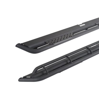 GO RHINO DT4399T Go Rhino Dominator Xtreme DT Sidesteps & Brackets | Mild Steel, Textured Black | DT4399T | Fits 2019-2024 Ram 1500 Quad Cab Pickup