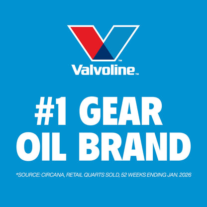 VALVOLINE 889787 Valvoline FlexFill Advanced Full Synthetic 75W-140 Gear Oil 1 Quart Pouch