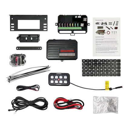 GO RHINO 758CHSCRGB Go Rhino - 758CHSCRGB - RGB 8 Channel Switch Controller