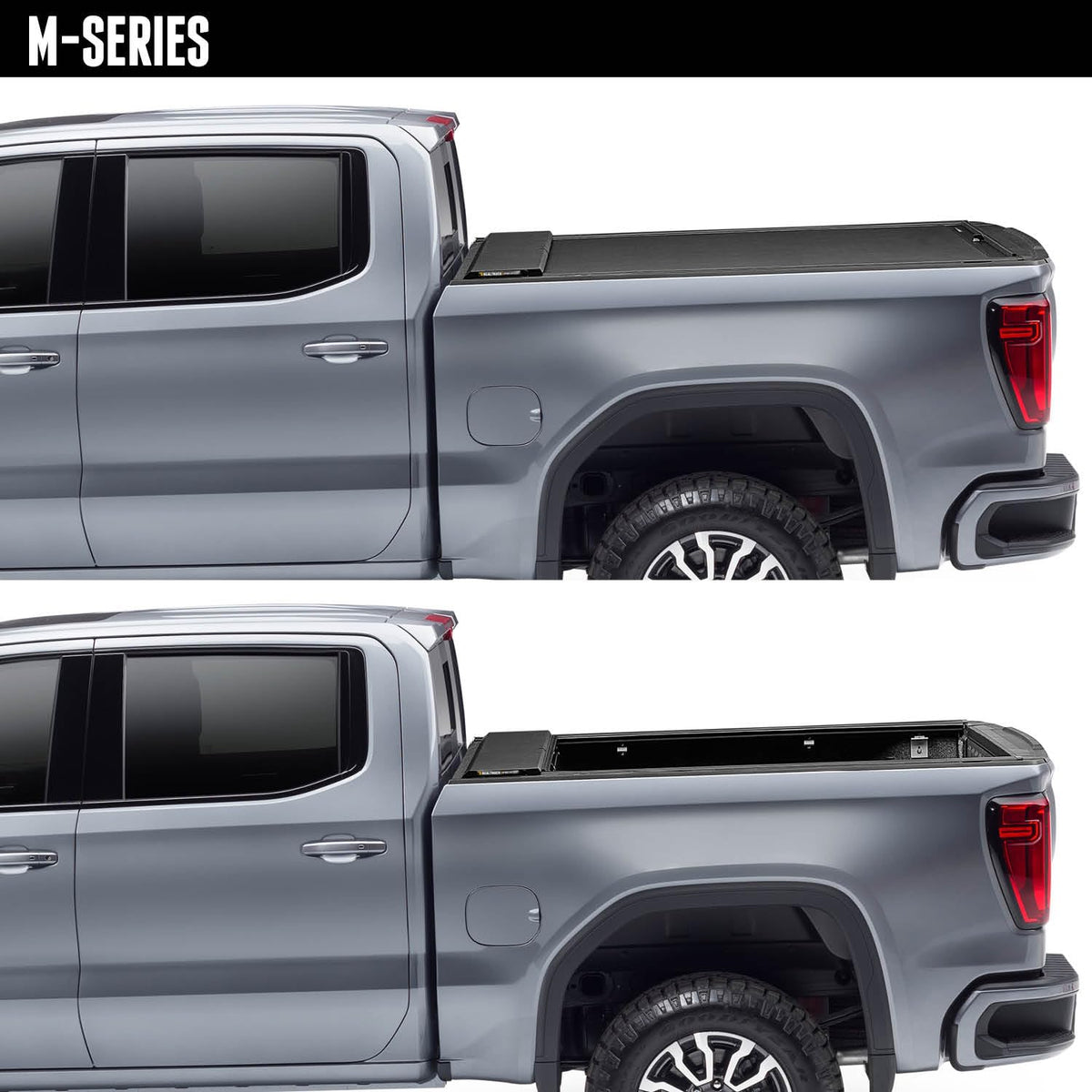 ROLL N LOCK LG131M RealTruck Roll-N-Lock M-Series Retractable Truck Bed Tonneau Cover | LG131M | Fits 2021 - 2025 Ford F-150 5' 7" Bed (67.1")