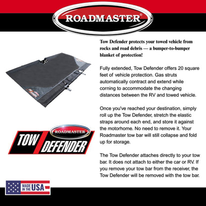 ROADMASTER 4750 Roadmaster 4750 Tow Defender Rock Shield fits Direct Connect and Blue Ox/Demco Baseplates | Maximum Protection | Easy Installation | Lightweight and Compact | Made in the USA