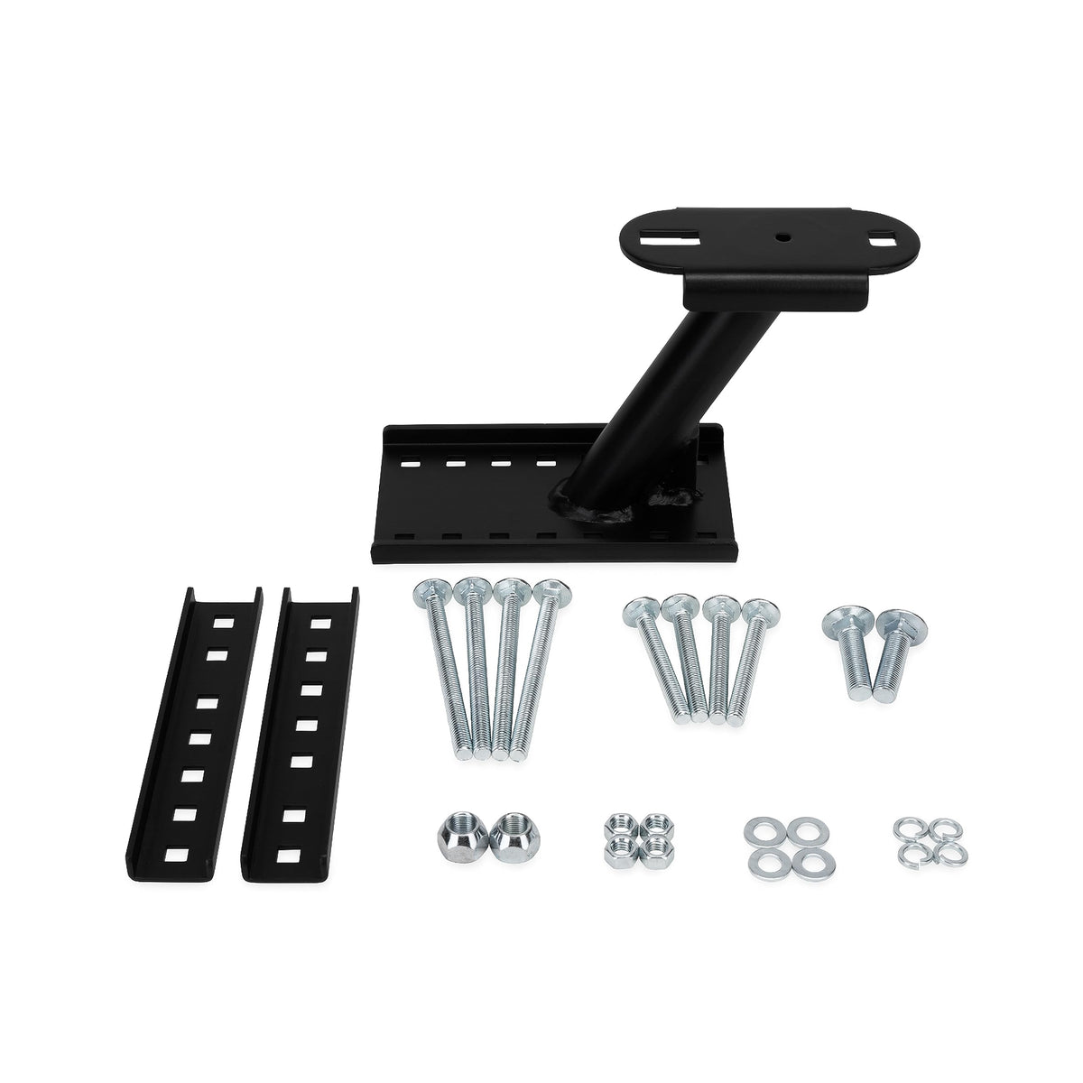CAMCO 48474 Camco EAZ-Lift Trailer Spare Tire Mount - Spare Tire Carrier Features Non-Permanent Mount & Fits Trailer Frames Up to 6 X 3 ½-in - Constructed of Durable, Powder-Coated Steel (48474)