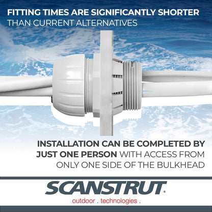 SCANSTRUT TBH-4 Scanstrut TBH-4 THROUGH BULKHEAD SEAL - UP TO 5 CAB