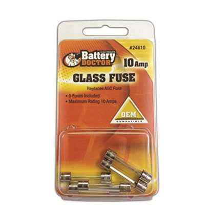 WIRTHCO 24610 Wirthco 24610 AGC GLASS FUSE-10 AMP