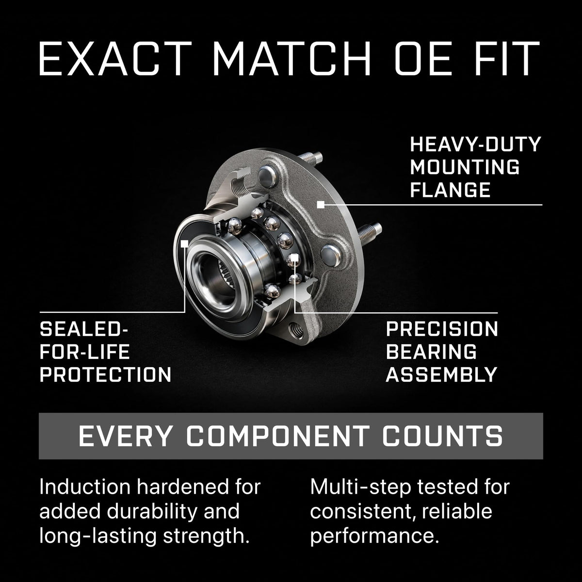 MPA WH512323 MPA WH512323 Wheel Bearing and Hub Assembly