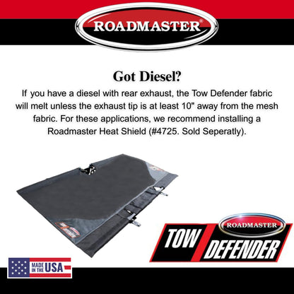 ROADMASTER 4750 Roadmaster 4750 Tow Defender Rock Shield fits Direct Connect and Blue Ox/Demco Baseplates | Maximum Protection | Easy Installation | Lightweight and Compact | Made in the USA