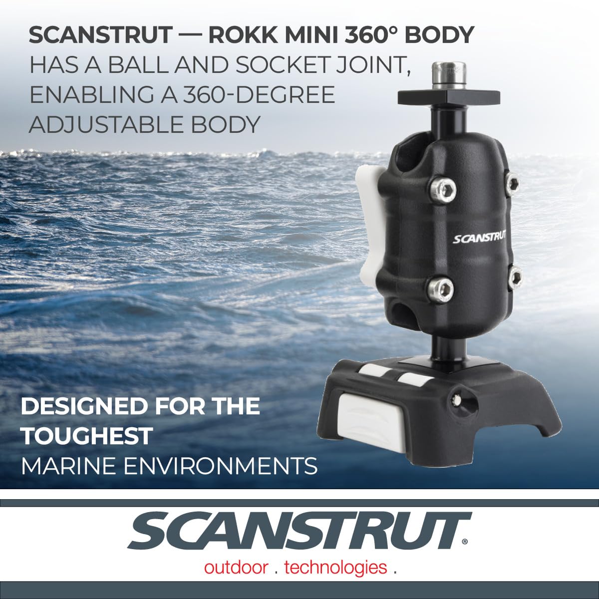 SCANSTRUT RLS-AM Scanstrut RLS-AM ROKK MINI ADJUSTABLE BODY