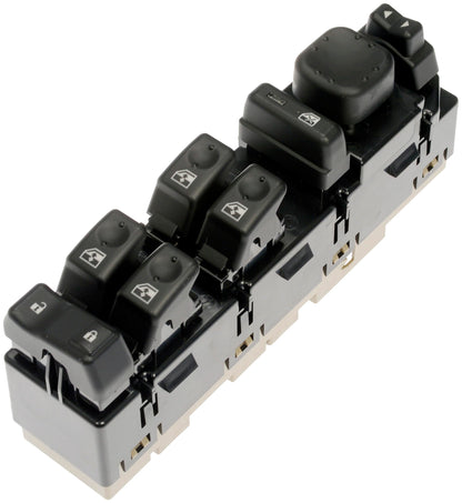 DORMAN 901-075 Dorman 901-075 Front Driver Side Master Window Switch - 8 Button, Power Mirror (Non-folding only) Compatible with Select Cadillac/Chevrolet/GMC Models