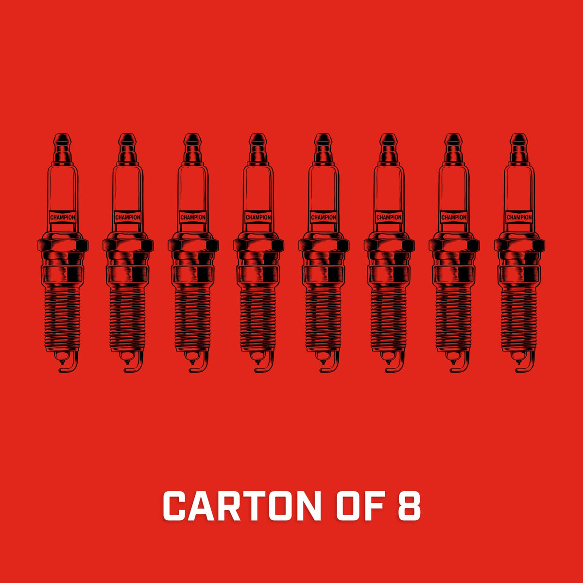 CHAMPION 842 Champion Copper Plus Small Engine 842 (UY6) Pack of 8 (UPC 037551103966)