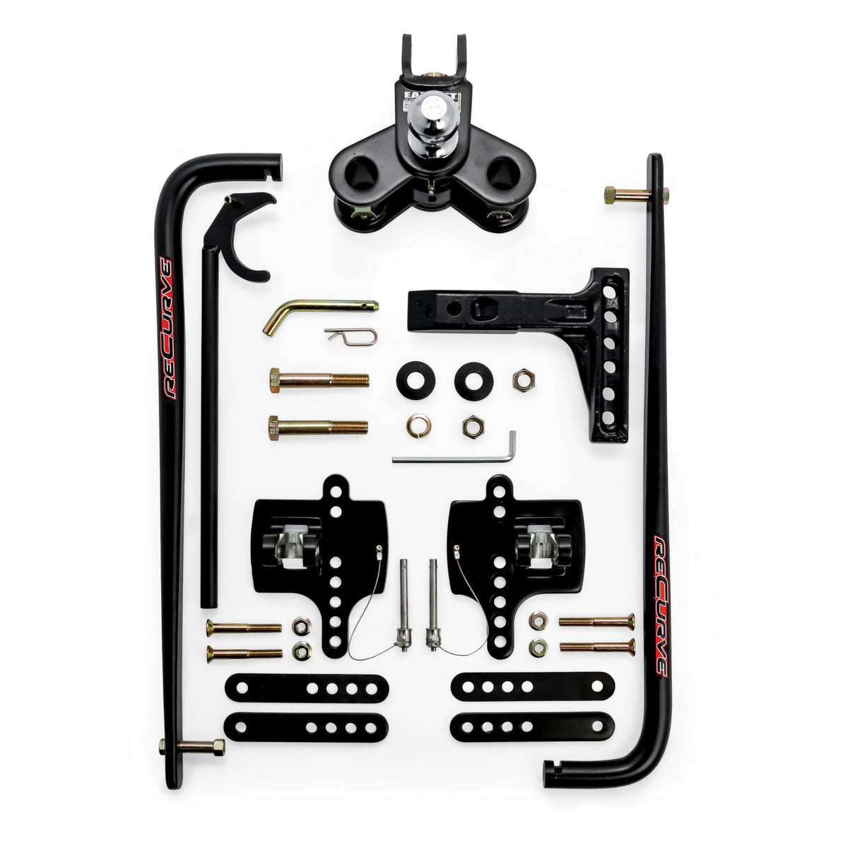 CAMCO 48753 Camco Eaz-Lift ReCurve R3 Weight Distribution Hitch, 1200 lb Kit with 2 5/16″ Ball