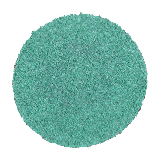 3M 36536 3M Green Corps Roloc Disc 36536, 80+ Grit, 3 in, Pack of 25 Heavy Duty, Quick Change Discs for Grinding, Coating Removal, Fast Cutting